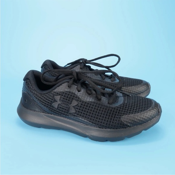Under Armour Womens Surge 3 Running Shoes 3024894-002 Black Size 6 - Picture 3 of 9